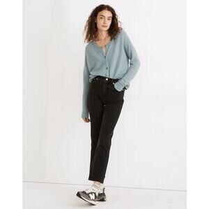 Madewell Slim Demi Boot Jeans Size 31 Lunar Wash High Rise Relaxed Minimalist